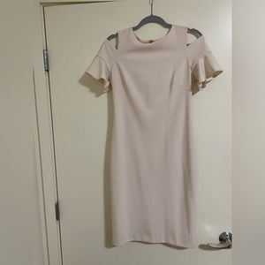 Rose Calvin Klein dress